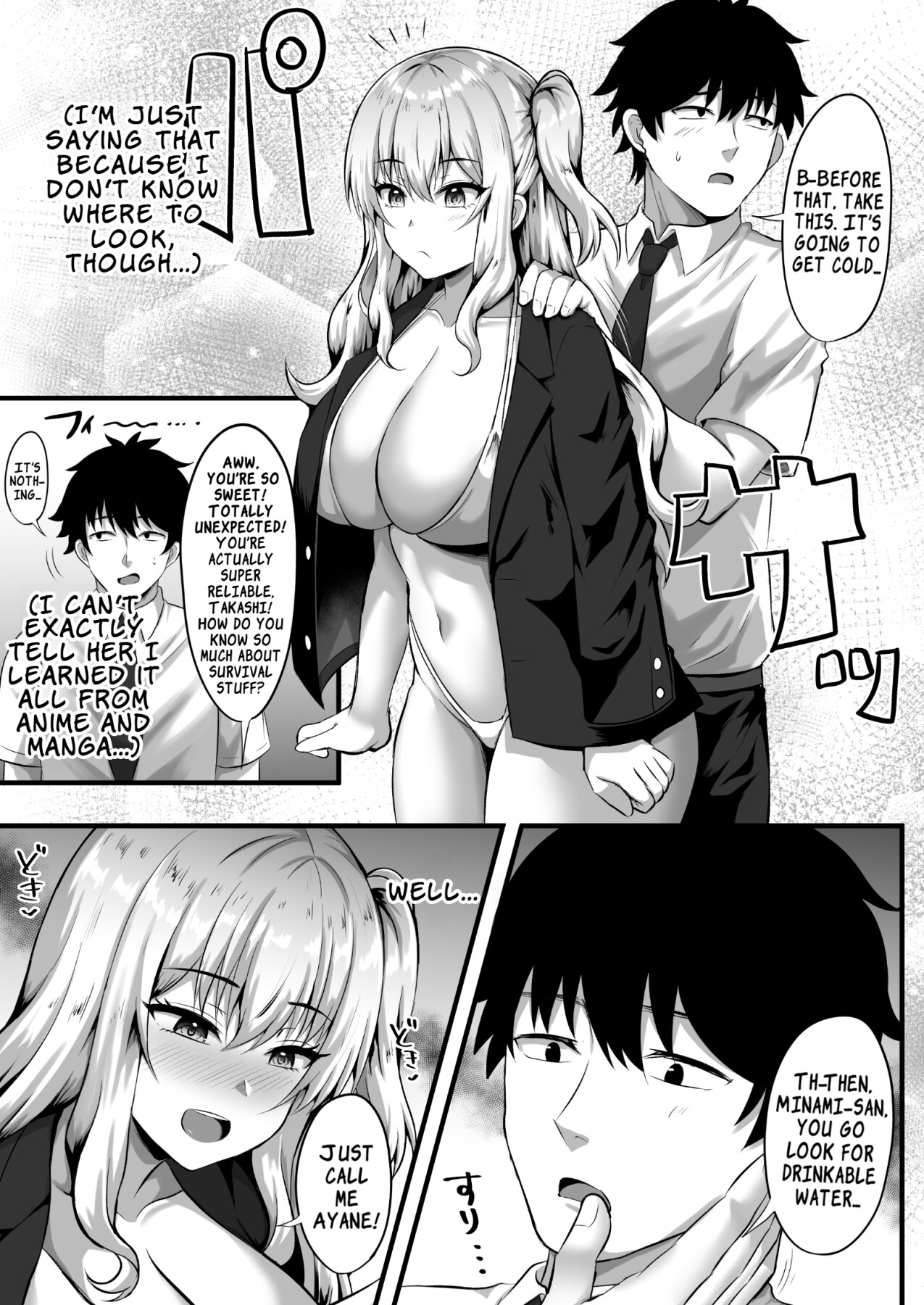 Hentai Manga Comic-The Gal and My Stranded Diary ~Our Lovey-Dovey Life Alone on a Desert Island~-Read-6